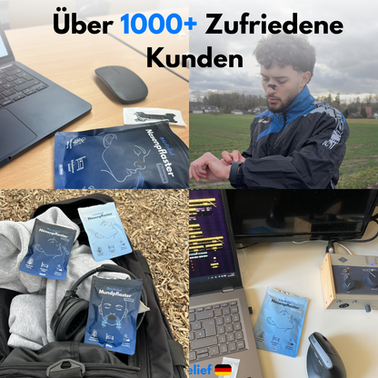 Nasenpflaster für unauffällige Atembefreiung