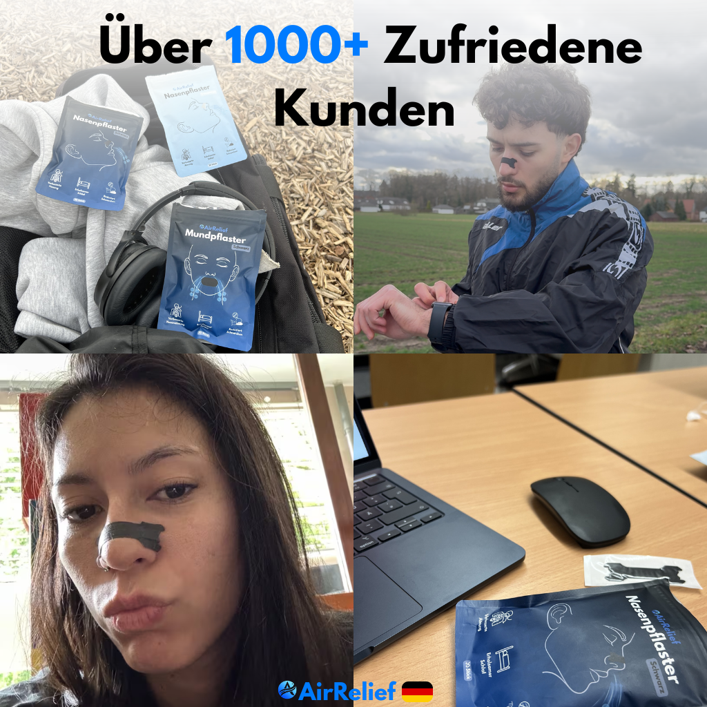 Nasenpflaster für mehr Sauerstoff