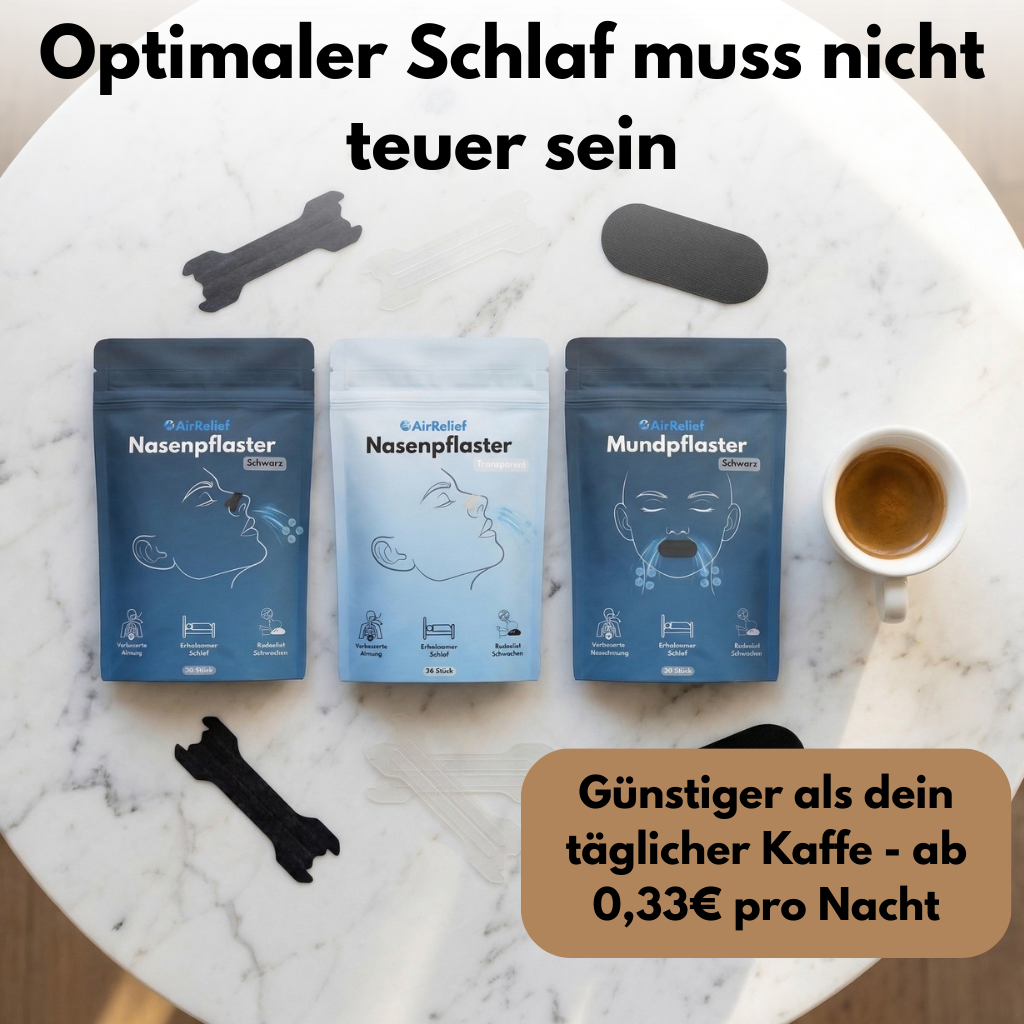 Nasenpflaster für unauffällige Atembefreiung